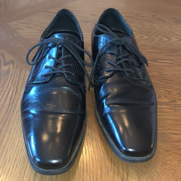 Stacy Adams Other - Stacy Adam’s Men’s Black Leather Lace Up Dress Shoes Size 11M